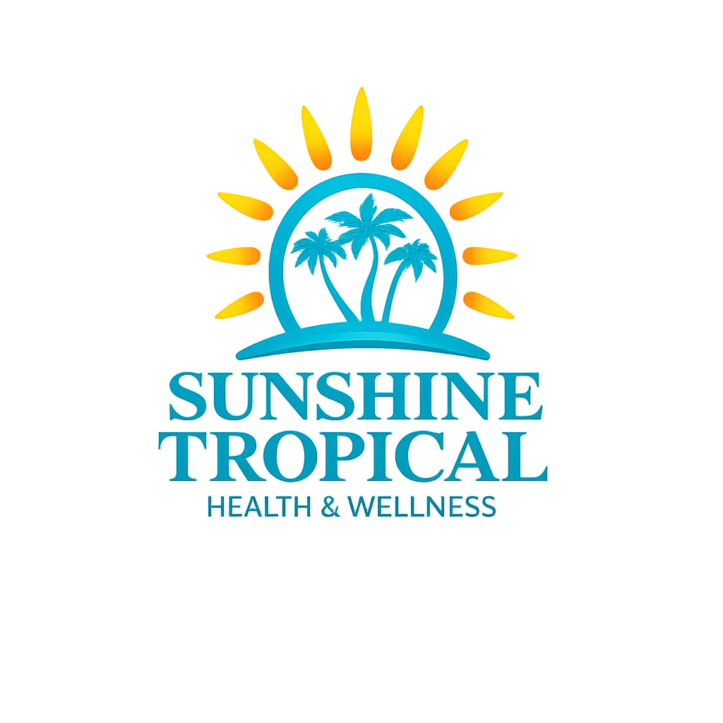 Sunshine Tropical Health & Wellness Logo